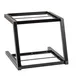TableCraft 11622 - Two-Tiered Stand 15.25" x 15.25" x 13", Black Coated, Fits Gastronorm Half Crates 1 image