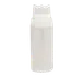 TableCraft 11663C3 Squeeze Bottle – 16oz Clear, Wide Mouth, Triple Tip, Dishwasher Safe, SelecTop 1 image