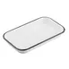 TableCraft Products 11671 Sheet Pan, 10-1/8" x 6" x 1-1/8", White/Black, Melamine, Glazed 1 image