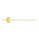 TableCraft Products 11762 - Natural Bamboo Food Picks, 5/8" x 1/4" x 4-1/2", 100/Pack 1 image