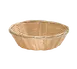 TableCraft Products 1177W - Round Hand-Woven Basket, 7" Dia x 2" H, Natural Polypropylene Cord 1 image