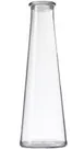 TableCraft 11802 - 34oz Clear Styrene-Acrylonitrile Carafe, 3.875"W x 3.875"D x 11.75"H, Tapered Lid 1 image