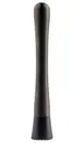 TableCraft Products 11824 Muddler – 8" Gunmetal 18/8 Steel, 1.375" W x 1.375" D, 8.125" H, Plastic 1 image