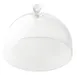 TableCraft 11884 Clear Cake Dome Cover – 11.75”W x 11.75”D x 8.75”H, Styrene‑Acrylonitrile Plastic 1 image