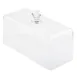 TableCraft Products 11887 Cake Cover - 13.5"W x 6"D x 7.75"H, Clear Styrene‑Acrylonitrile Plastic 1 image