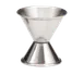 TableCraft Products 1202 Stainless Steel Jigger, 1/2 oz & 1 oz, Rolled Edge, Dishwasher Safe 1 image