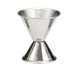 TableCraft Products 1204 Jigger – 3/4 oz & 1-1/2 oz Combo, Dishwasher‑Safe, 18/8 Stainless Steel 1 image