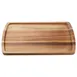 TableCraft Products 12183 Acacia Board Plate – 11" x 8" x 0.5", Rectangular Wooden Plate 1 image