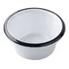 TableCraft Products 12216 - 4oz White Melamine Ramekin, 3.5" x 3.5" x 1.625", Round 1 image