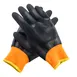 TableCraft Products 12246 - Small Freezer Glove, 9" x 4" x 1", Black with Yellow Cuff, 1 Pair 1 image