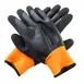 TableCraft Products 12249 - Extra Large Black Freezer Glove, 10.5" x 4.75" x 1", Blue Cuff - 1 Pair 1 image