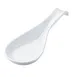 TableCraft Products 12278 Spoon Rest - 10.875" x 3.875" x 1.125", White Melamine Plastic, Accessory 1 image