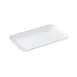 TableCraft 12282 Sierra White Melamine Serving Platter, 13" W x 8" D x 1.25" H, Rectangular 1 image