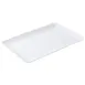 TableCraft Products 12284 - Sierra White Melamine Rectangular Platter, 21"W x 13"D x 1.25"H 1 image
