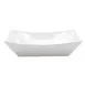 TableCraft 12350002 Fry Tray, 24 oz, 8-1/2" x 5-3/4" x 1-7/8", White Melamine, Dishwasher Safe 1 image