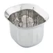 TableCraft 123513 - 1/6 1-1/4 Qt. Stainless Steel Steam Table Pan, 5-7/8" x 5-1/4" x 4", Induction 1 image
