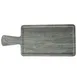 TableCraft 12450 Gray Smokehouse Melamine Serving Paddle, 16.5"x7"x0.625", Rectangular, 4.5" Handle 1 image