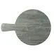 TableCraft 12451 - Smokehouse Melamine Serving Paddle, 13.75" x 10" x 0.625", Round, Gray, Decaled 1 image