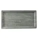 TableCraft 12453 Serving & Display Tray – 11" x 5.75" x 0.75", Rectangular, Gray Decaled Melamine 1 image