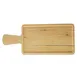TableCraft Products 12458 Melamine Serving Paddle, 16.5" x 7" Tray, Tan Decaled, 4.5" Handle 1 image