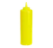 TableCraft 12463M WideMouth Squeeze Bottle, 24 Oz Yellow, 63mm Mouth, Dishwasher Safe, NSF, USA Made 1 image