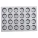 TableCraft 12473 Muffin Pan – 24-Cup, 20.75" x 14" x 1.5", Aluminized Steel, Silicone Non‑Stick 1 image