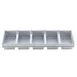 TableCraft 12490 6‑Loaf Bread Pan, 25.75" x 6" x 2.25", Aluminized Steel, Silicone Glaze, 17oz 1 image