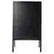 TableCraft 12525 A-Frame Sign Board – 25" x 41" Chalkboard, Black Wood, 21.5" x 29.75" Chalkboard 1 image