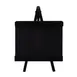 TableCraft Products 12527 - Painted Wood Sign Board, 7"x6.5"x9.5", 7"x4.5" Chalkboard, Black 1 image