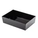 TableCraft Products 12547 - Simple Solutions™ 2.25 Qt Bowl, 9.5" x 6.375" x 3", Melamine, Black 1 image