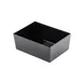 TableCraft Products 12549 - Simple Solutions™ 1 Qt Bowl, 6.375" x 4.25" x 3", Melamine, Black 1 image