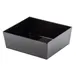 TableCraft Products 12551 - 8.75 Qt Black Melamine Bowl, 12.75" x 9.5" x 5", Straight-Sided 1 image