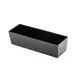 TableCraft Products 12552 - Black Melamine 8.75 Qt Bowl, 19" x 6.375" x 5" Half‑Long, 8 Quart 1 image