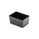 TableCraft Products 12554 - 4.25 Qt Bowl, 9.5" x 6.375" x 5", Straight‑Sided Melamine, Black 1 image