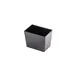 TableCraft Products 12556 - 1.5 Qt Black Melamine Bowl, 5" x 6.375" x 5" 1 image