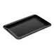 TableCraft Products 12562 - Sierra Collection Black 17" x 11" Rectangular Melamine Serving Platter 1 image
