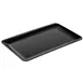 TableCraft Products 12563 Rectangular Plastic Serving Platter, 21" x 13" x 1.25", Black Melamine 1 image