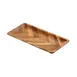 TableCraft 12567 Acacia Collection Serving Tray, Rectangular 9.75" x 4.75" x 0.75", Tan Acacia Wood 1 image