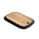 TableCraft Products 12574 Serving Board, 12" x 7.75" x 0.75", Brown Wood, Black Edge 1 image