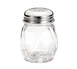 TableCraft 1260 Cheese Shaker, 6 oz., Perforated Top, 18/8 Stainless Steel, Metal Lid - 36/Case 1 image