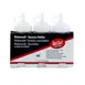 TableCraft 12630 - 8oz Clear Squeeze Bottle, 53mm Wide Mouth, Tethered Cap, Dishwasher Safe - 6/Pack 1 image