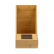 TableCraft Products 12643 Airpot Rack, 7" x 10.875" x 10.75", Bamboo + Drip Tray, Holds 1 Airpot 1 image