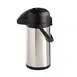 TableCraft Products 12658 Airpot – 2.5L Vacuum Insulated, 6" x 8.5" x 14", Stainless Steel, Push Button 1 image