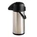 TableCraft 12659 Airpot – 3 L Vacuum Insulated Stainless Steel 6" x 8.5" x 15.25" Push Button 1 image