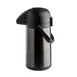 TableCraft 12660 Airpot – 2.5 L Vacuum Insulated Stainless Steel, 6" x 8.5" x 14", Black Push‑Button 1 image