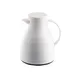 TableCraft Products 12663 Coffee Carafe, 34 oz, 7.5"x6.5"x8.75", White, Vacuum-Insulated, Plastic 1 image