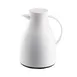TableCraft 12664 Beverage Server, 50oz, 7.75"x6.75"x10.125", Frosted White, Vacuum Insulated Plastic 1 image