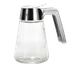 TableCraft Products 1271 - Glass Syrup Dispenser, 12 Oz, Chrome Plated ABS Top, Dishwasher Safe 1 image