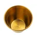 TableCraft 12824 - 4 oz Stainless Steel Ramekin, Gold PVD, 2-7/8" Dia. x 1-7/8" H. 1 image