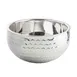 TableCraft 12837 - 8-Qt Mirror Honeycomb Stainless Steel Bowl, 13" Dia, 7"H, 14-1, Round 1 image